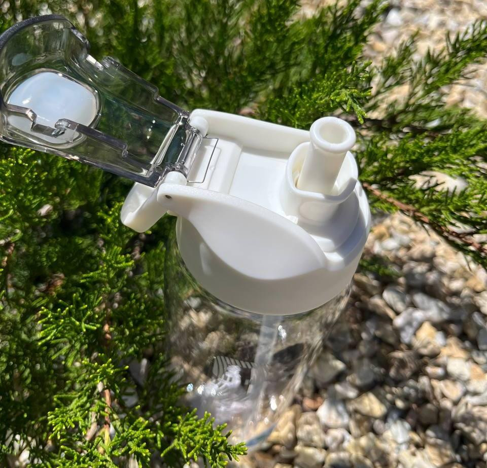 Пляшка для води CASNO 1000 мл KXN-1258 Біла Кам'янське - фото 6