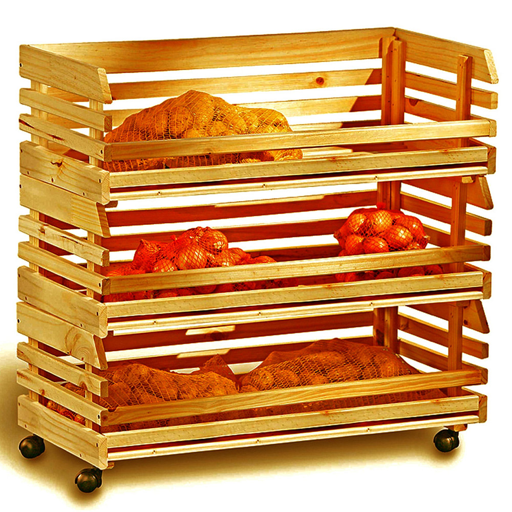 Стелаж для овочів і фруктів "Сістл" каррі Миколаїв - фото 1