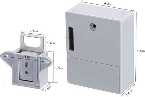 Электронный RFID замок для шкафчиков с 3 ключами Киев