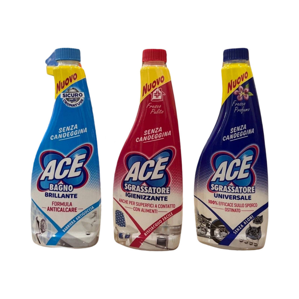 Универсальное средство для чистки ACE SGRASSATORE Universale 500 мл Виноградов - изображение 1