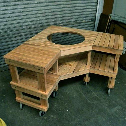 Столик для барбекю "Нереко" сієна Миколаїв - фото 1