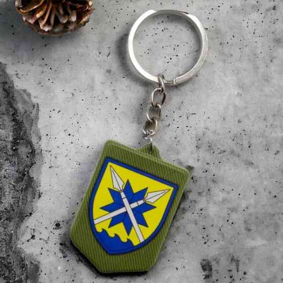 Брелок гумовий 56 ОМПБр Запоріжжя