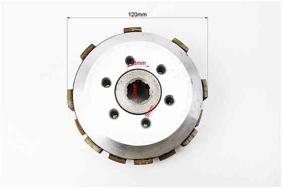 Зчеплення, маховик в зборі (6 болтів, маховик 73 зуб.) ZUBR/F5 Киев