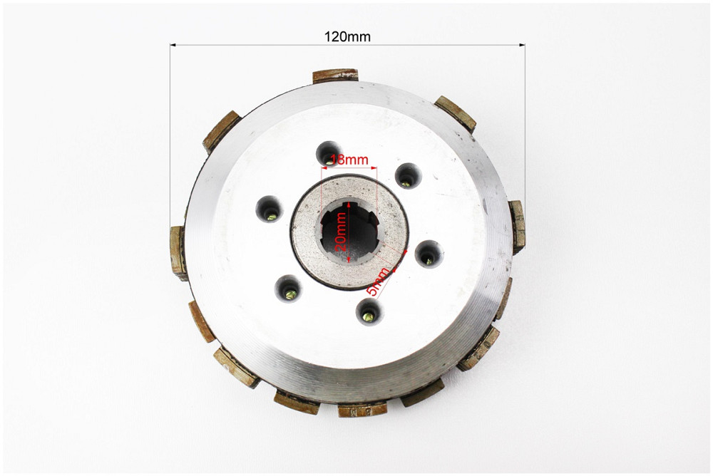 Зчеплення, маховик в зборі (6 болтів, маховик 73 зуб.) ZUBR/F5 Киев - изображение 4