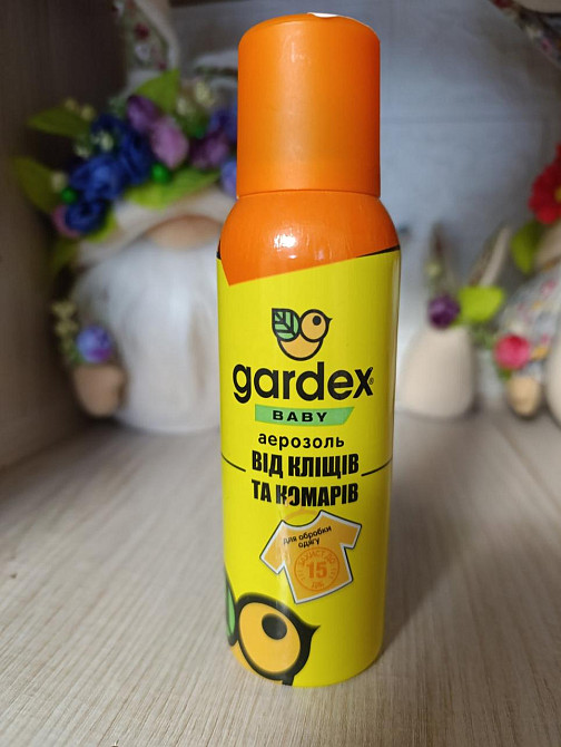 Инсектицид-аэрозоль Gardex Baby 100 мл универсален от насекомых и клещей для детей безопасен Харьков - изображение 1