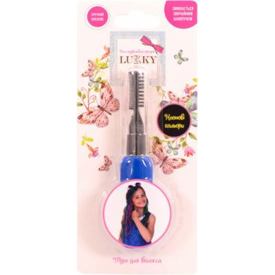 Дитяча косметика Lukky Туш для волосся неонові кольори 15 мл Синя (T11931) Вінниця - фото 2