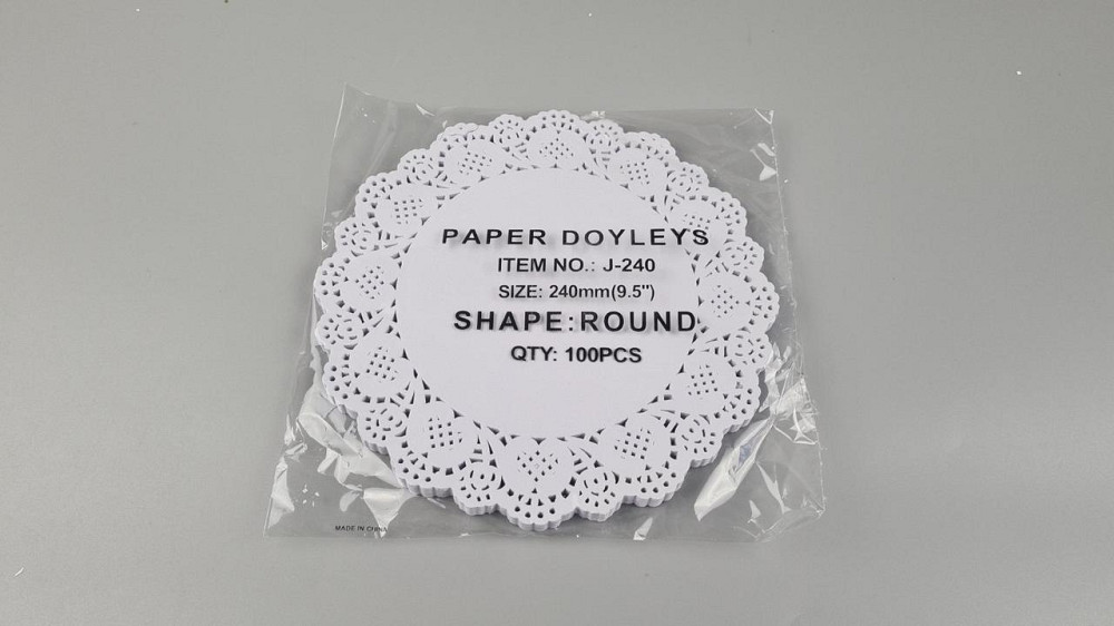 Салфетка ажурная Ф24 (100шт) белая (1 пачка) Харьков - изображение 1