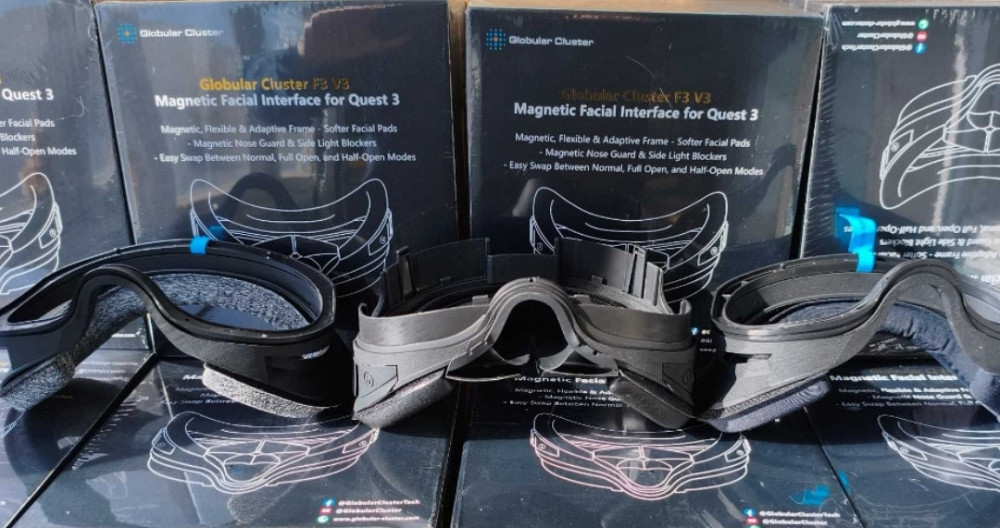 Globular Cluster F3 V3 Magnetic Facial Interface Маска Meta Quest 3 !! Харьков - изображение 5