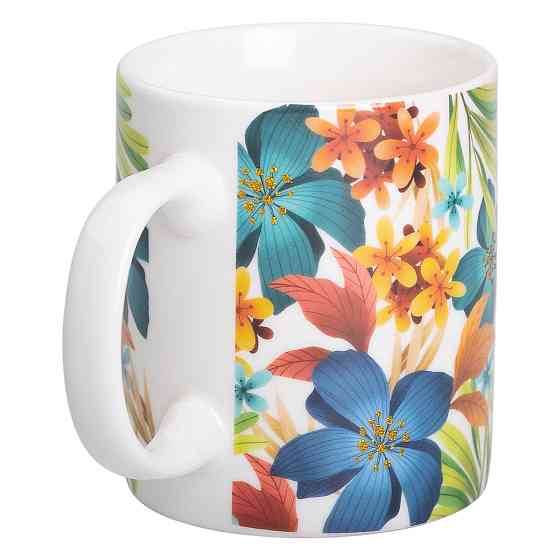 Liling Rongxiang Ceramic Кружка порцелянова з малюнком 400 (мл) для чая та кави RX-N240472BL Коломыя