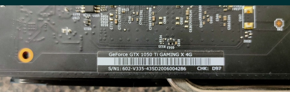 Топовая : MSI 1050 TI 4Gb. GAMING - X . Киев - изображение 4