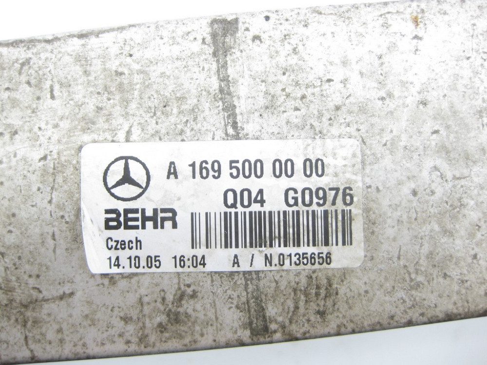 Mercedes-Benz  A1695000000 Інтеркулер A-class W169 B-class W245 A-class C169 Одеса - фото 7