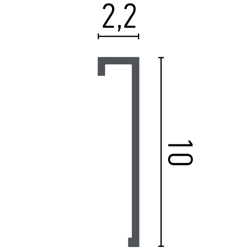 Плинтус полимерный Grand Decor HCR 511a Днепр - изображение 2