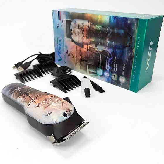 Електрична машинка для стрижки потужна VGR V-690, Машинка для стрижки волосся професійна SQ-10 Івано-Франківськ