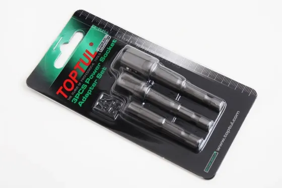 Переходик під шуруповерт 3 ед. (1/2), 1/4, 3/8) Toptul Вінниця