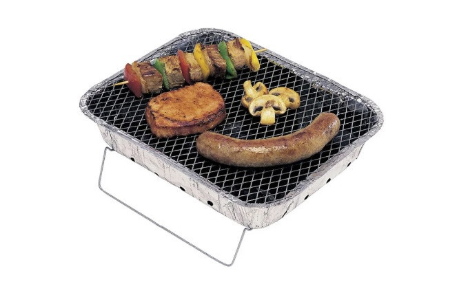 Одноразовый мангал 25 на 32 см разноцветный Киев - изображение 3