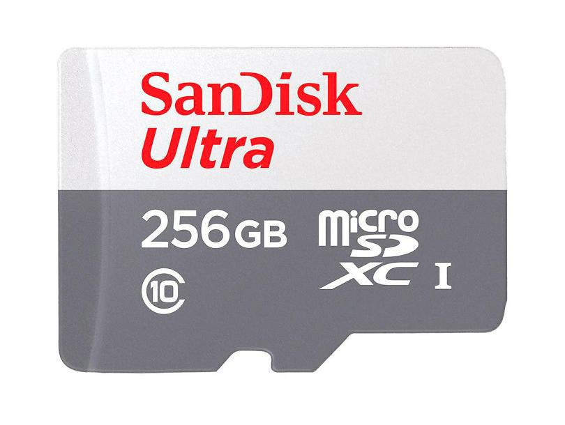 Карта пам'яті microSDXC (UHS-1) SanDisk Ultra 256Gb class 10 A1 (100Mb/s) Київ - фото 1