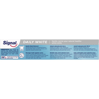 Зубная паста Signal Ежедневное отбеливание 75 мл (5900300856794) Винница - изображение 2
