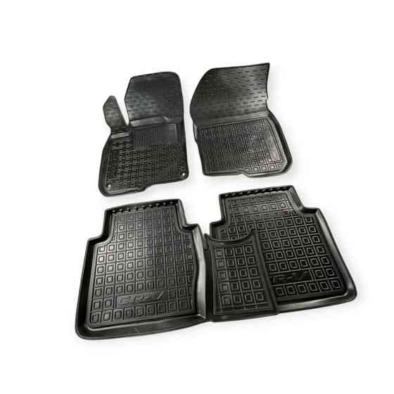 Коврики Хонда cr-v 2016-2022 борт 2,5см, с перемычкой салона Мукачево