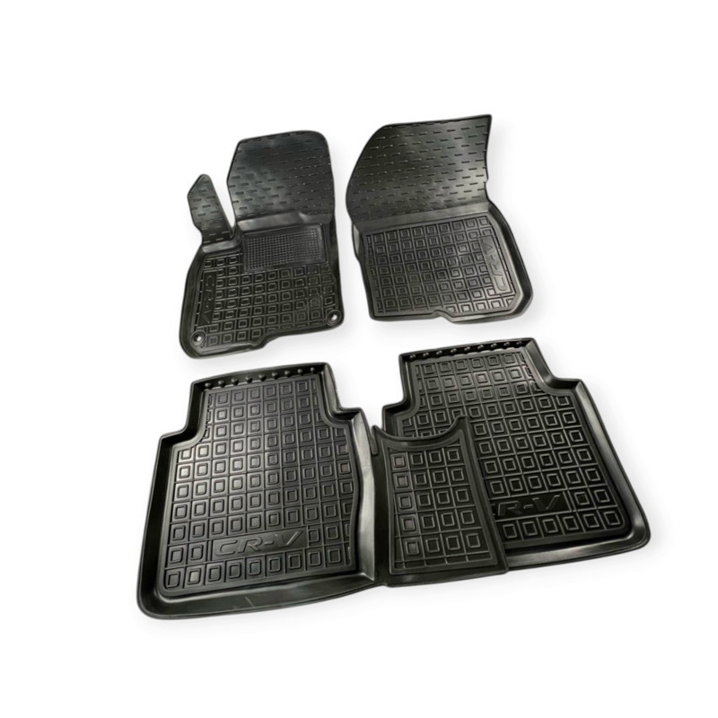 Килимки Хонда cr-v 2016-2022 борт 2,5см, з перемичкою салону Мукачево - фото 1