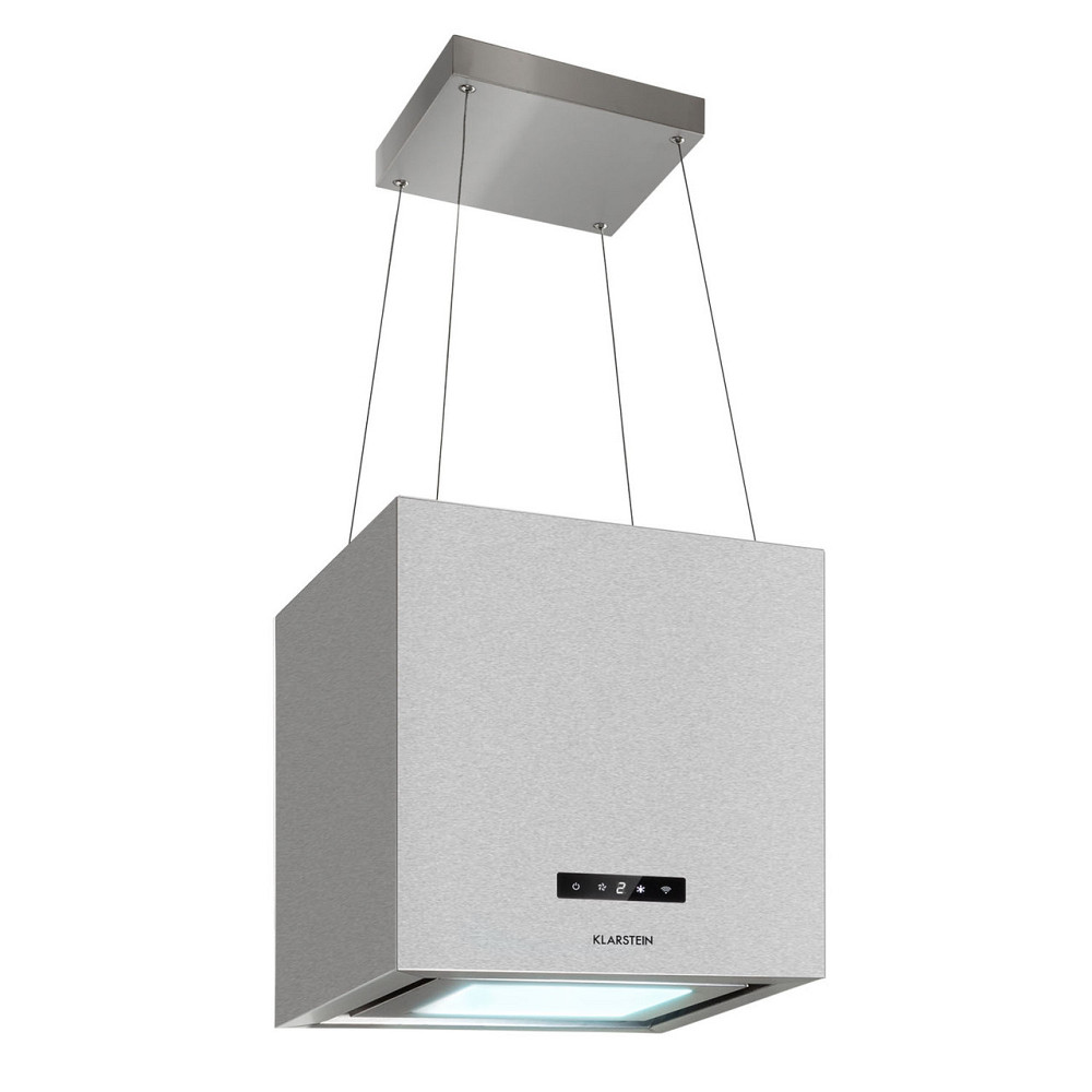 Люстра Smart Island hood 595м³/ч управление приложением LED панель серебристая (Германия, читать описание) Ровно - изображение 1