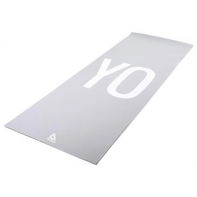 Коврик для йоги Reebok Double Sided 4mm Yoga Mat сірий RAYG-11030YG (5055436110347) Винница - изображение 2