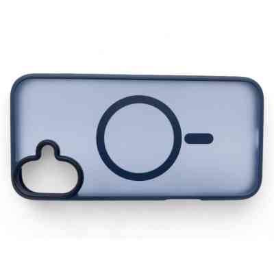 Чехол для мобильного телефона BeCover Metal Buttons Case (MagSafe) для Apple iPhone 16 Blue (712091) Винница