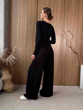 Женский базовый повседневный костюм из легкой вискозы Одесса