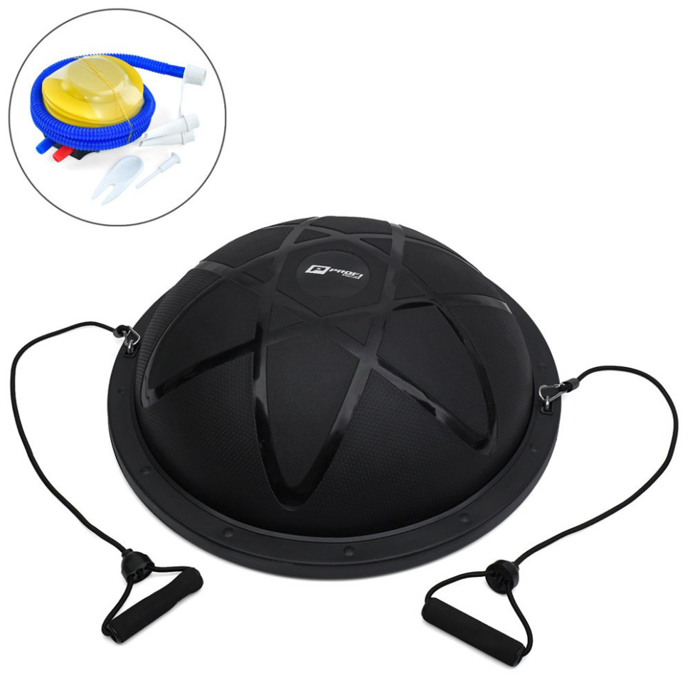 Балансувальна платформа з еспандером MS 2609-5 діаметр 60 см Вінниця - фото 1