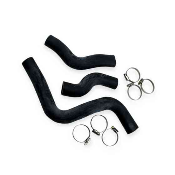 Патрубок Ланос (1,5) 3шт AT +хомути радіатора Мукачево