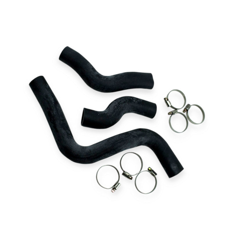 Патрубок Ланос (1,5) 3шт AT +хомуты радиатора Мукачево - изображение 1