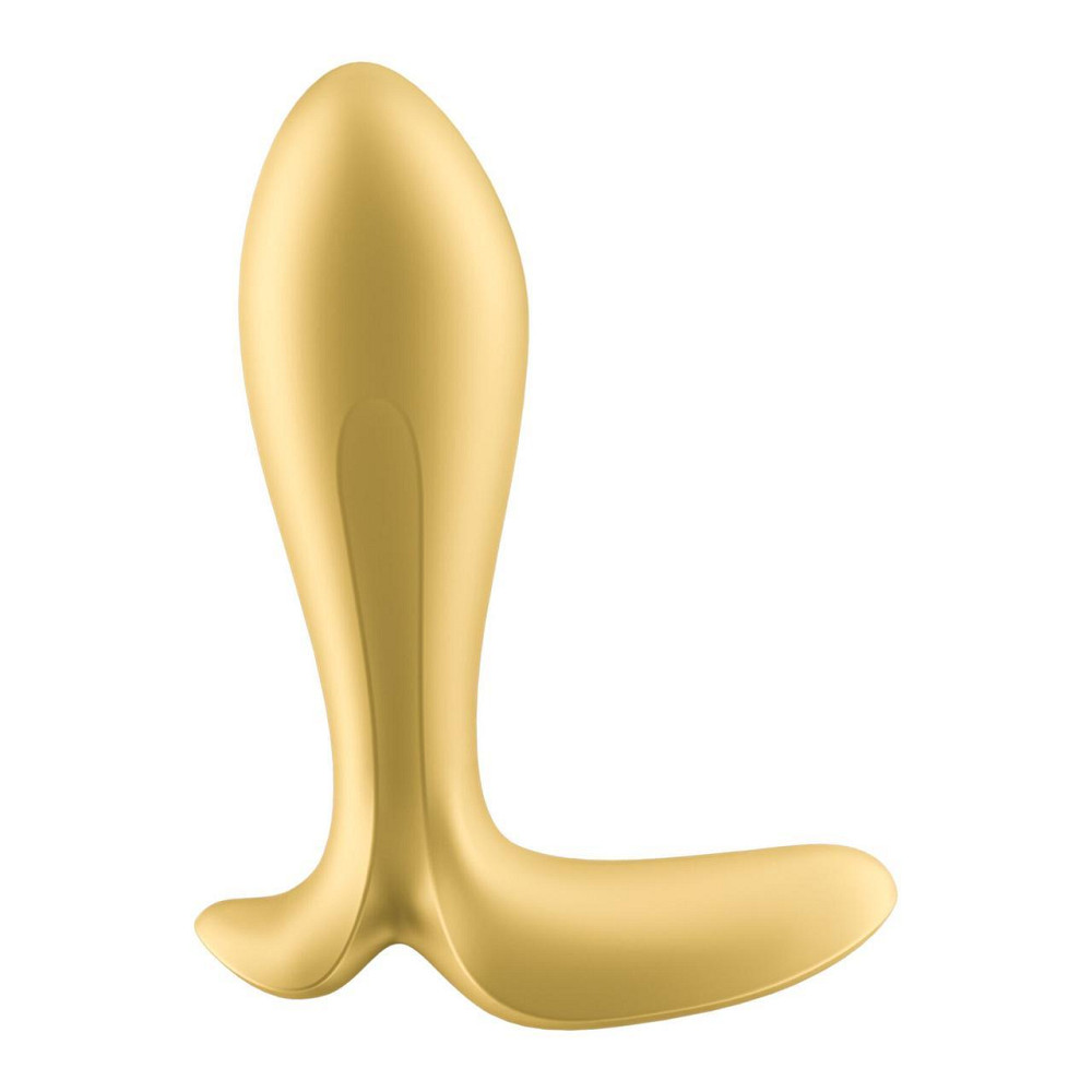 Анальна смарт-пробка з вібрацією Satisfyer Intensity Plug Gold Sex Aura Київ - фото 4