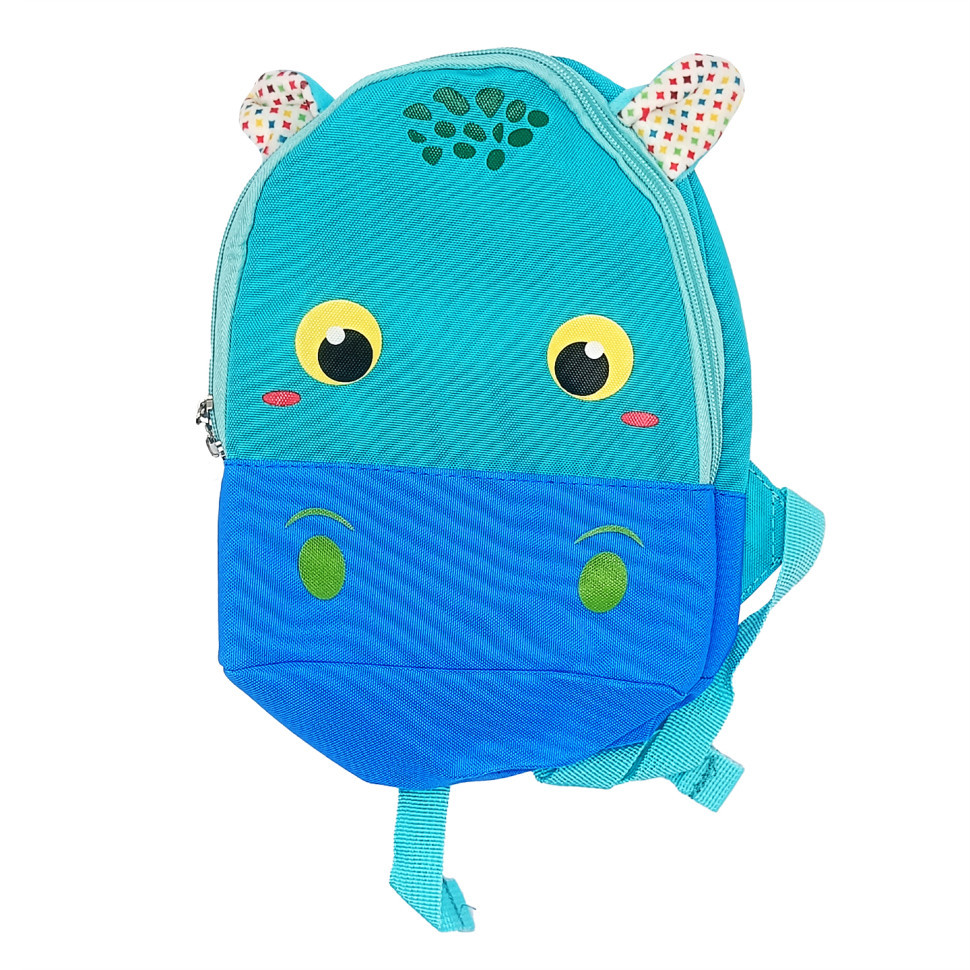 Дитячий рюкзак «Бегемотик» C15701(Turquoise) 21 x 23 x 9 см Вінниця - фото 1