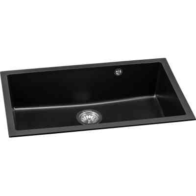 Мойка кухонная GRANADO Under top XL black shine (gr3701) Винница