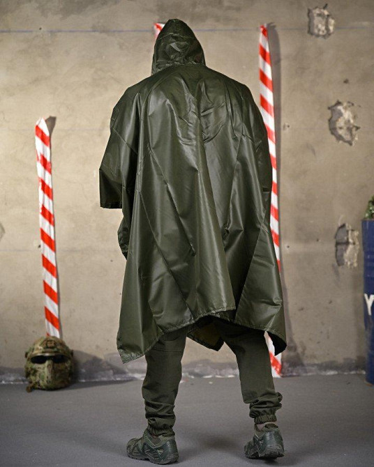 Пончо-дощовик олива ПП7692 Одеса - фото 2