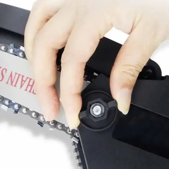 Аккумуляторная цепная мини-пила сучкорез для обрезки деревьев Mini Electric Chainsaw Black 1 АКБ Коломия