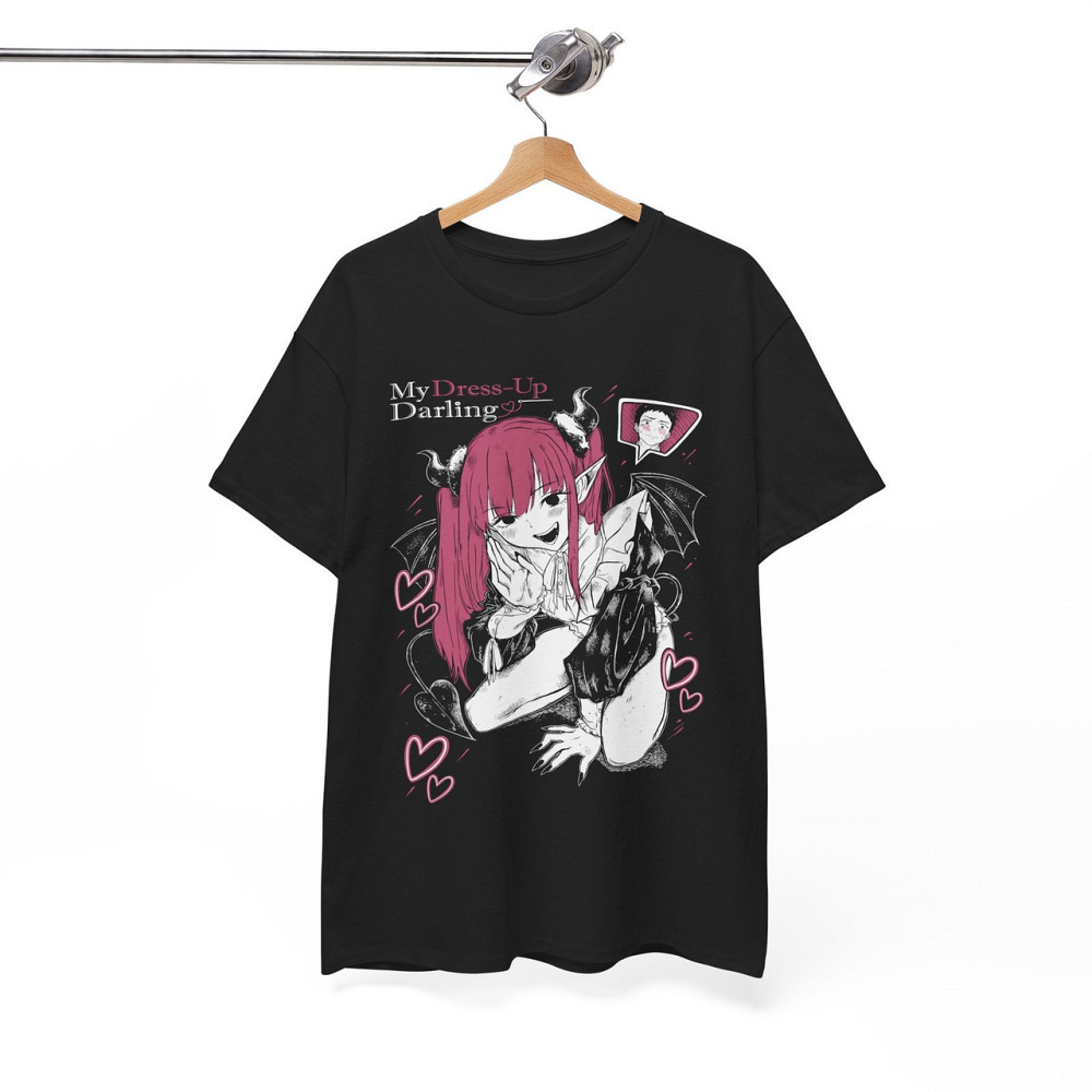 Футболка для мальчика аниме Аниме Ловерс Гифт Марин оверсайз (рост от 165 до 180 ) Черний AnimeJ0682m Днепр - изображение 7