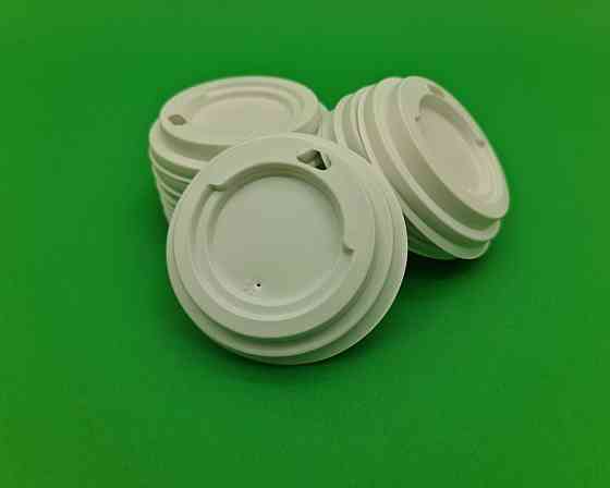 Кришка на склянку паперовий Ф71 (гар) білий Харків (100 шт.) Харків