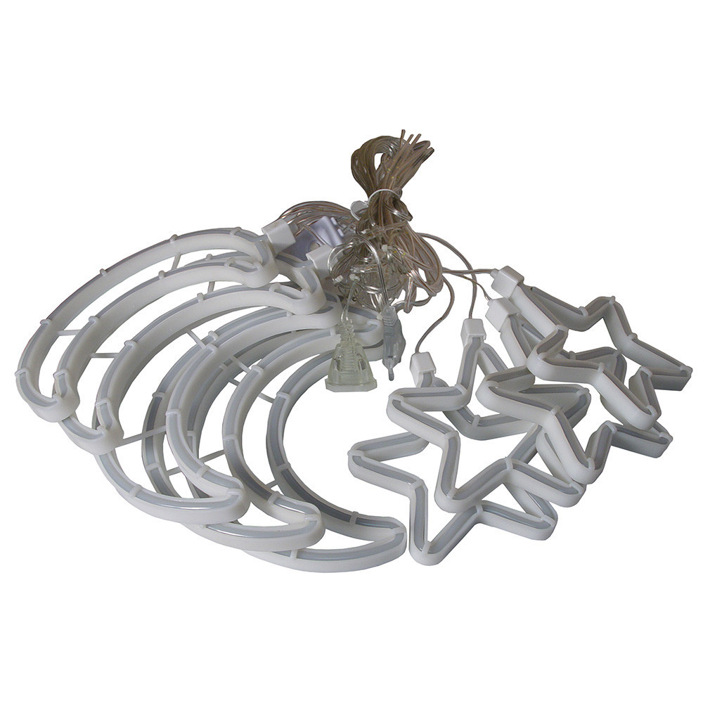 Гірлянда Xmas Copper curtain 7260 9WW-1, 3x0.7 м, жовте світло. Вінниця - фото 1