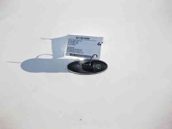 Mercedes-Benz  A2118219958 7C45 Кнопка склопідйомника пасажира з хром ободом E-Class W211 CLS C219 Одесса