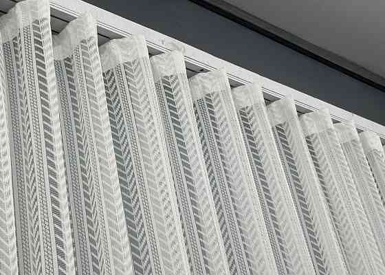 Тюль жаккард цвет молочный 1993т Киев