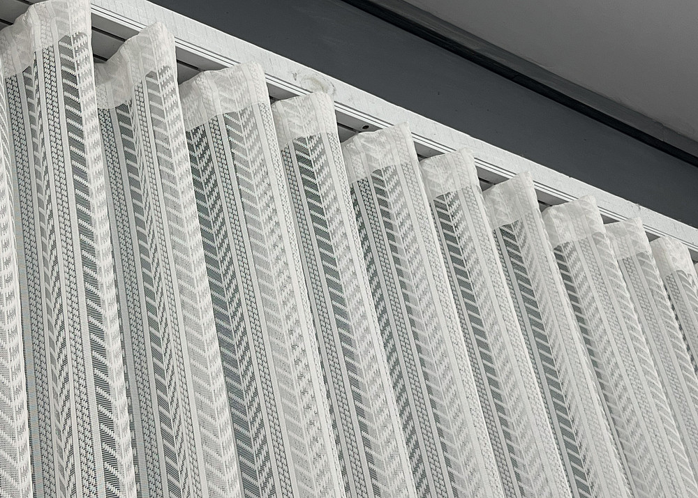 Тюль жаккард цвет молочный 1993т Киев - изображение 5