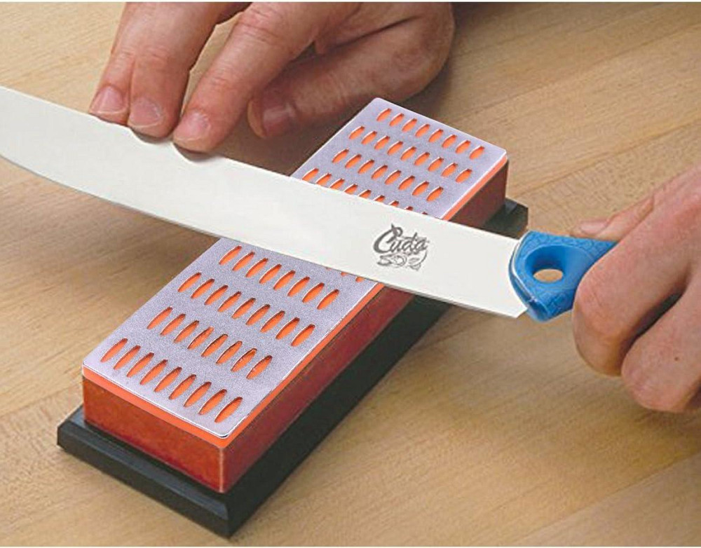 Точилка для ножів і ножиць з алмазним бруском 150x50мм Київ - фото 1