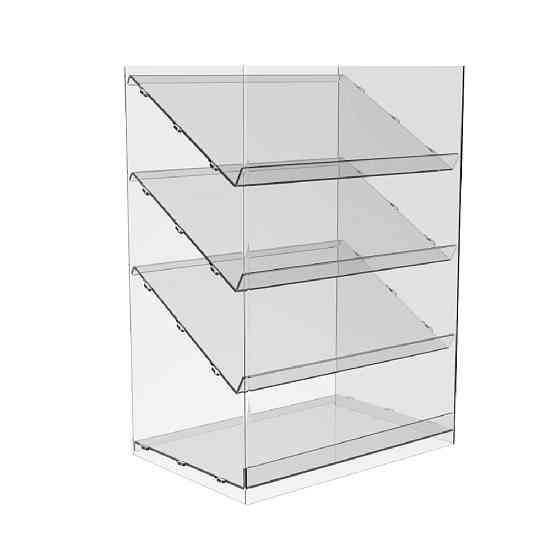 Підставка вітрина EKOSTAR 4 полиці 300х200х420 Київ