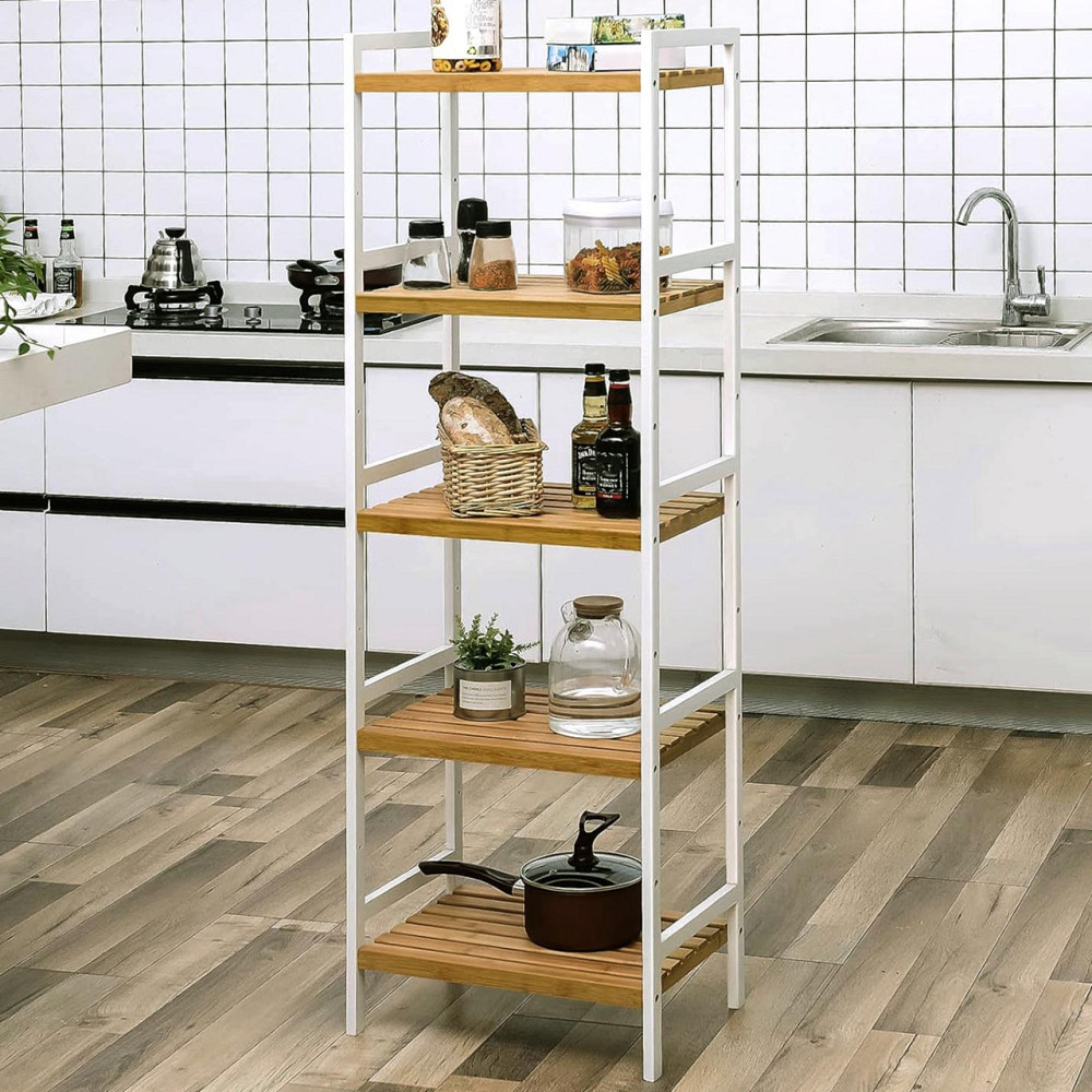 Стелаж кухонний "Сенмар 5" зефір-сієна Миколаїв - фото 1