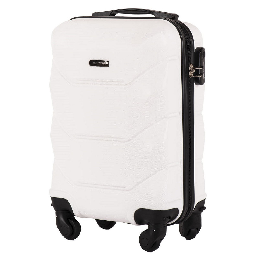 Чемодан пластиковый WINGS 147 микро 51 см белый Киев - изображение 1