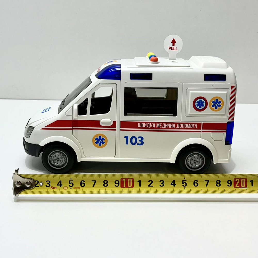 Машина Швидка допомога АвтоЕксперт відчиняються двері звук пісні інерція Біла (89091) Чернігів - фото 10