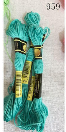 Муліне для вишивки 959 DMC Київ - фото 1
