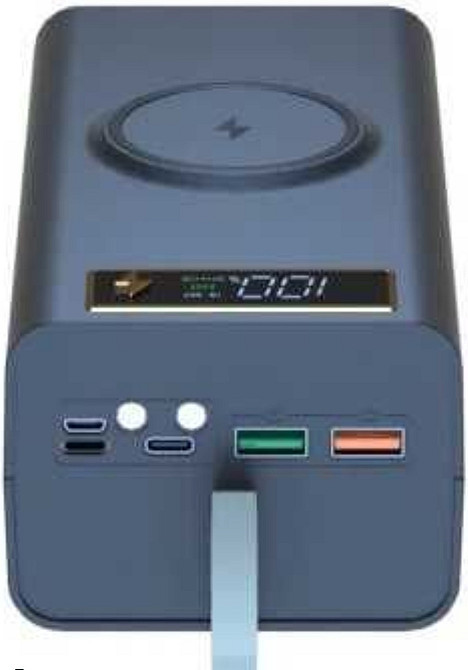 Павербанк 45.000 mAh, 5V-12V- быстрая и беспроводная зарядка 15 Вт. Киев - изображение 1