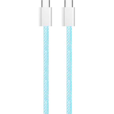 Дата кабель USB-C to USB-C 1.0m 60W 3.0А blue ColorWay (CW-CBPDCC061-BL) Вінниця - фото 9