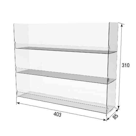 Гірка підставка EKOSTAR 3-х ярусна 403х310х85 Київ